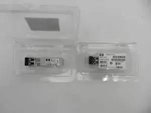 LOT OF 10 HP AJ718A 8GBps Short Wave FC MMF LC Connector SFP+ Transceiver