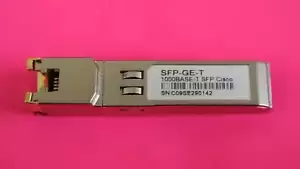 Lot of 9 CISCO SFP-GE-T 1000BASE SFP RJ45 Transceiver Mudule