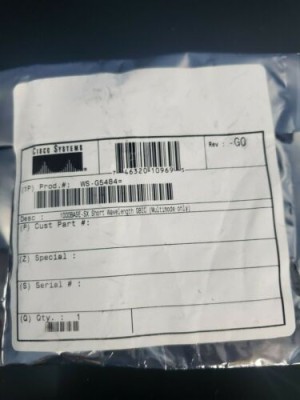 New Factory Sealed Package Cisco WS-G5484 GBIC Transceiver Module Cisco Systems