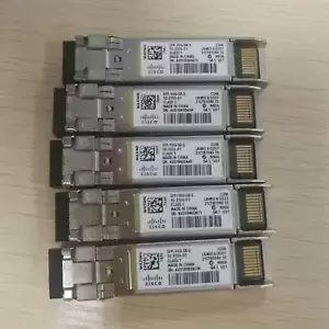 Lot 5pcs SFP-10G-SR-S Cisco S 10GBASE-SR SFP+ Transceiver Module 10-3105-01
