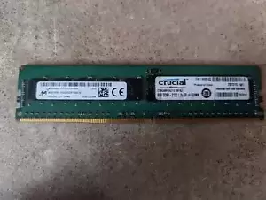 MICRON 8GB RAM PC4-17000 DDR4-2133P DESKTOP SDRAM MTA18ASF1G72PZ-2G1A2IK L7-6(8)