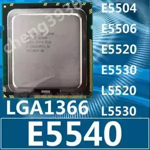 Intel Xeon E5504 E5506 E5520 E5530 E5540 L5520 L5530 LGA1366 Processor