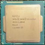 Intel Xeon E3-1225 V3 3.20GHz 4-Core 8M LGA1150 Server Processor SR1KX SR14U 84W