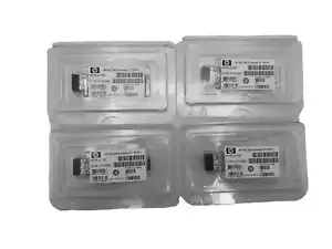 (LOT OF 4) (NEW) - HP AJ718A 8Gbps SW B-Series FC SFP+ Transceivers - WARRANTY!!