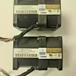 2 HP 416350-001 AVC DL140 G3 8-Pin System Fan 409840-001 DF04056B12U Lot of 2