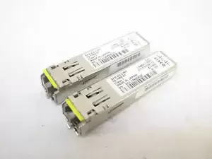 *LOT OF 2* Cisco OC3 Optical SFP Transceiver SFP-OC3-IR1 10-1966-01 IPUIAC0RAA