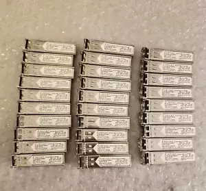 Lot of 29 Finisar FTRJ8524P2BNV Class 1 850nm 1G SFP Transceiver Module