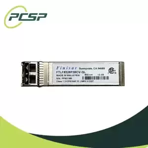 Lot of 8 Finisar 8G FC SFP+ SW Transceiver Module 850nm FTLF8528P3BCV-QL
