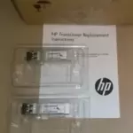 GENUINE ( LOT of 2 ) HPE 10G SFP+ LC SR Transceiver 456096-001 455885-001 (NEW)