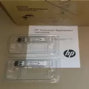 GENUINE ( LOT of 2 ) HPE 10G SFP+ LC SR Transceiver 456096-001 455885-001 (NEW)
