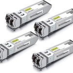 4 Packs For Cisco SFP-10G-SR Transceiver 10GBase-SR SFP+ 10G 850nm MMF 300m