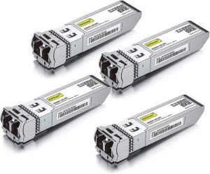 4 Packs For Cisco SFP-10G-SR Transceiver 10GBase-SR SFP+ 10G 850nm MMF 300m