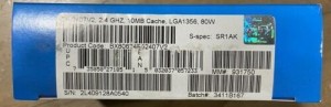 Intel BX80634E52407V2 SR1AK Xeon Processor E5-2407 v2 10M Cache, 2.40 GHz NEW