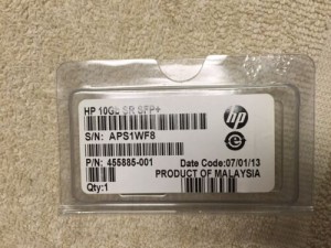 HP 455885-001 10GbE SR SFP Fibre Transceiver  455885-001 456096-001 NEW