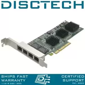 Silicom PEG4i6 Quad Port Copper Gigabit Ethernet PCIe Server Adapter Intel Based