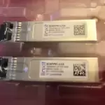 2 PCS. LINXIT 3CSFP91 SFP 1000 Base-SXTransceivers HP COMPATIBLE