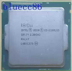 Intel Xeon E3-1268L V3 LGA1150 SR17Y 4cores 8threads 45W CPU Processors