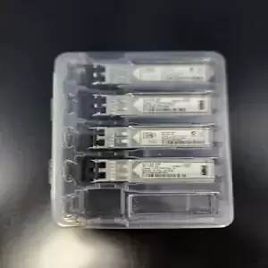 Lot of 4 (Four) Cisco GLC-SX-MM SFP (mini-GBIC) transceiver module LC multi-mode