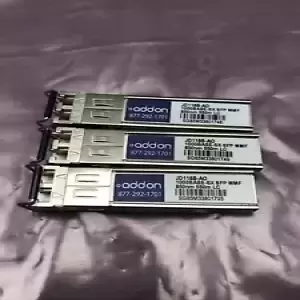 Lot of 3 Addon HP Compatible 1000Base-SX SFP MMF LC JD118B-AO #M290