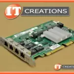 LOT OF 4 HP NC375I NIC 1GBASE-T QUAD PORT RISER NETWORK INTERFACE 491838-001