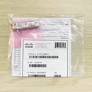 Cisco GLC-FE-100BX-D 100BASE-BX-D BiDi SFP Transceiver Module
