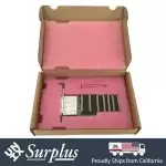 New Silicom Quad Port 10GB SFP+ NIC PCIe Server Adapter w/ High and Low Profile