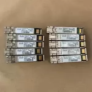 Lot of 10 Cisco DS-SFP-FC8G-SW 8gb Transceiver Modules 10-2418-01/02  N6-2