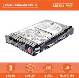 793419-002 0 Hours NEW BULK HPE 1.8TB SAS 12G 10K SFF SC 512e DS HDD