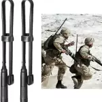 2x Foldable CS Tactical Dual Band VHF 28.3inch Antenna for Baofeng BF-F8HP UV-5R