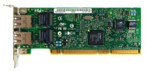 Intel Pro 1000MT 2P LP PCIx Server Adapter C41421-003-LP Low Profile Bracket