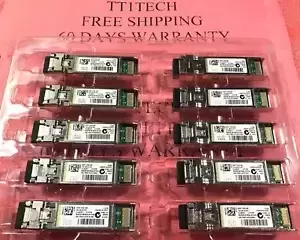 10x Genuine Cisco SFP-10G-SR 10-2415-03 V03 SFP+ module makeinMalaysia +60DaysW