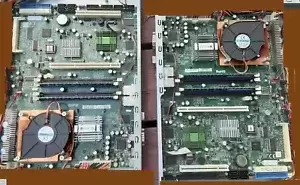 Lot of 2 SuperMicro PDSMI-LN4+ Server MotherBoard 2GB 3.4 GHz Pentium 4 Tested