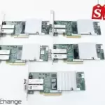 *LOT of 5* HP NC523SFP 10Gb 2-port Server Adapter W/ SFP+ Transceiver 455885-001