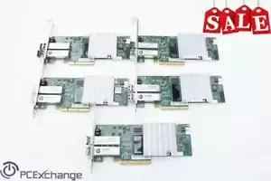 *LOT of 5* HP NC523SFP 10Gb 2-port Server Adapter W/ SFP+ Transceiver 455885-001