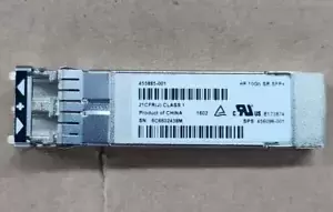 Lot of 2 HP 456096-001 10GB SFP+ SR Optical Transceiver Module