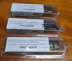 New Lot Of 3 Genuine HP JG325B X140 40G QSFP+ MPO SR4 Transceiver FTL410QE2C-HZ