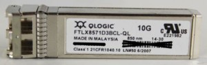 QLogic FTLX8571D3BCL-QL Class 1 850nm 10G SFP Transceiver Module