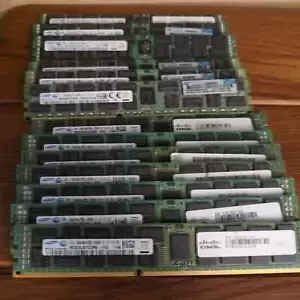 208 GB Samsung (13 pieces of 16 GB) 4Rx4 PC3 Ram Sticks 