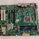 1pc  used  Supermicro X11SAE Server Workstation Motherboard 1151-pin E3 1225V6