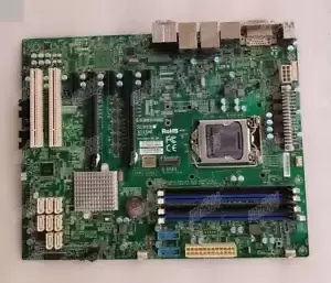 1pc  used  Supermicro X11SAE Server Workstation Motherboard 1151-pin E3 1225V6