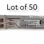 (LOT OF 50) HP A7446BD 850NM 4GBPS 150M DUPLEX LC SW SFP TRANSCEIVER 405287-001
