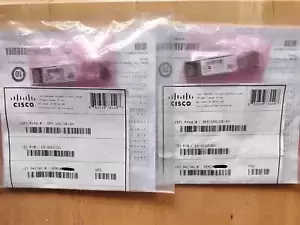 Brand NEW pair of Cisco SFP-10G-LR-S 10GBASE SFP Transceiver Modules