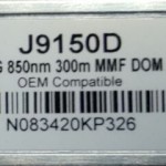 8 - HP Aruba J8177D 1000BASE-T RJ45 SFP Transceiver Module