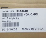 Lenovo Thinkserver TS130 Intel 1Gbps Gigabit ET Dual Port Server Adapter 03X3640