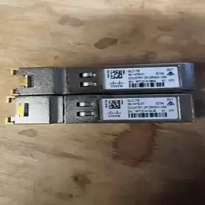 ( 2X ) Cisco GLC-TE 30-1475-01 RJ-45 Transceiver Module