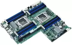 Server Motherboard Supermicro X9DRW-IF Socket 2011 16xDDR3 Pci-E SATA Com