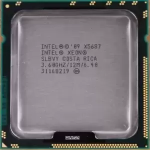 Intel Xeon X5687 3.6 GHz 12 MB Quad-Core Socket 1366 CPU Processo