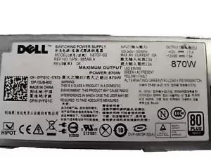 Dell Power supply N870P-S0 870w Poweredge R710/T610