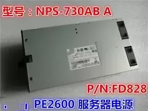 For DELL PE2600 server power supply 2600 power supply NPS-730AB A FD828