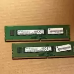 LOT OF 2 SAMSUNG 8GB M378A1G43DB0-CPB  PC4-2133P DESKTOP RAM  E6-5(18)